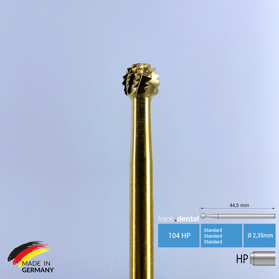 Titanium Coated Carbide Surgery Bur - 141A HP