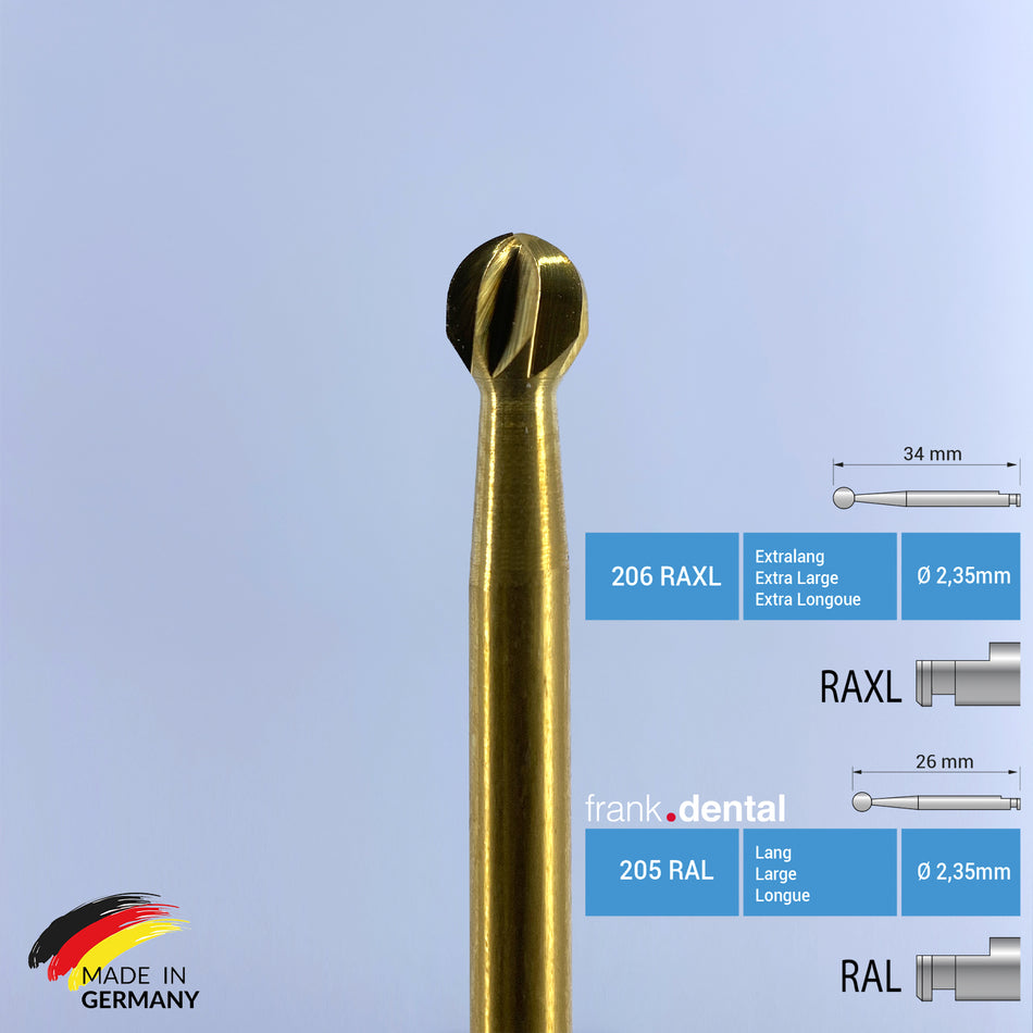 Titanium Coated Carbide Surgery Bur - 141 RAL - RAXL