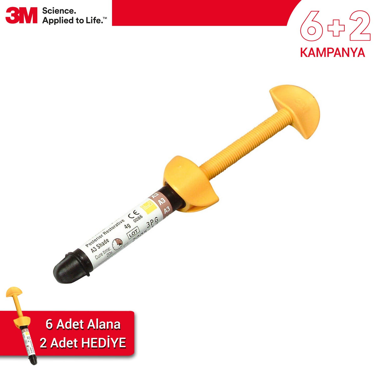 3M - 6+2 Offer Filtek P60 Posterior Restorative Composite