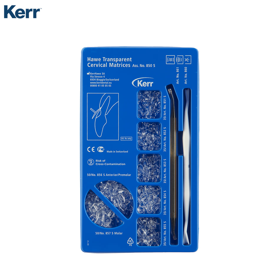 Transparent Cervical Matrix Assortment Kit