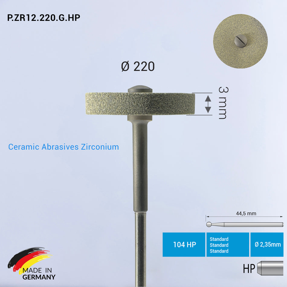 Ceramic & Zirconium Abrasive Trimmer ZR12