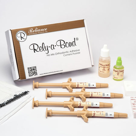 DentrealStore - Reliance Orthodontics Rely-a-Bond Push Syringe Kit with Fluoride 4*3,5 gr