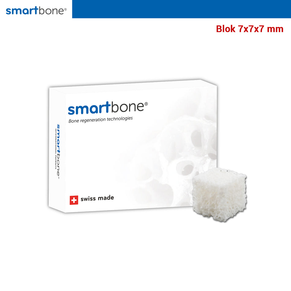 Smartbone Block Bone Graft - Bovine Sourced 7x7x7 mm