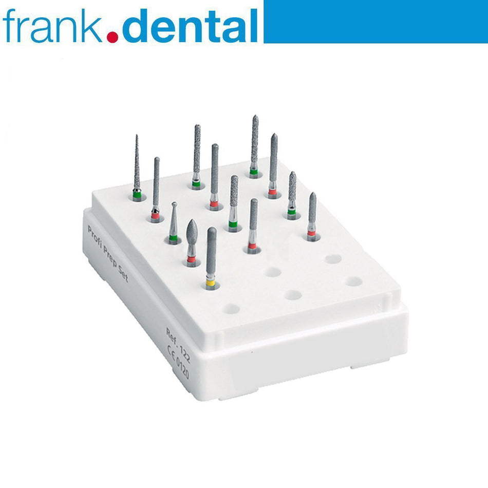 Bur Set for Fixed and Removable Dentures