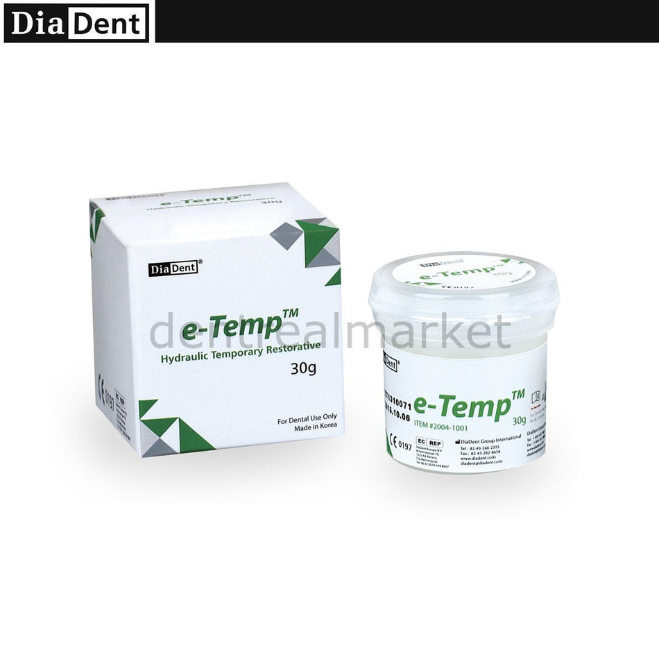 Diadent - Diadent E - Temp Hydraulic Temporary Restorative Material - 30g