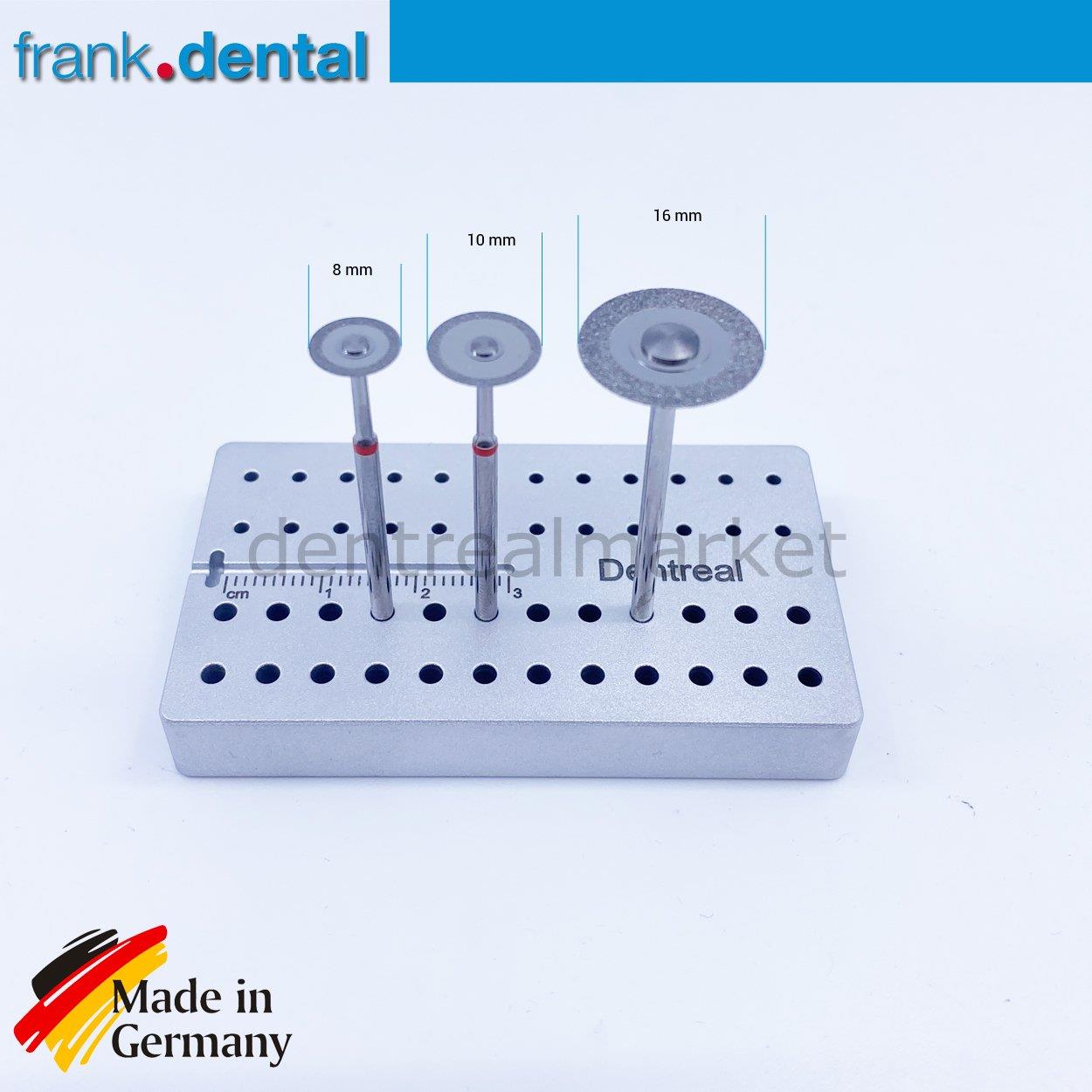 Frank Dental - Diamond Coated Surgical Separe Set - Diamond Cutting Disc