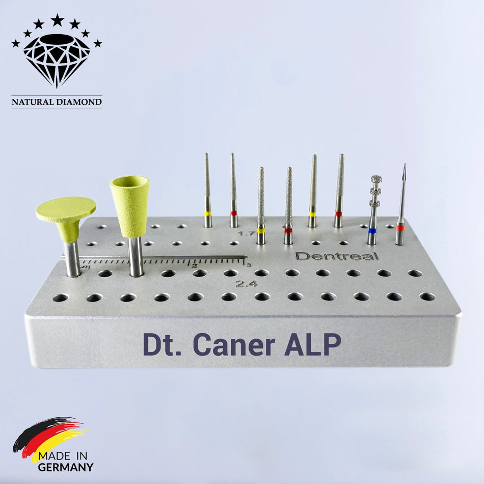 Frank Dental - Dt. Caner ALP Porcelain Laminate Veneer Preparation Bur Kit