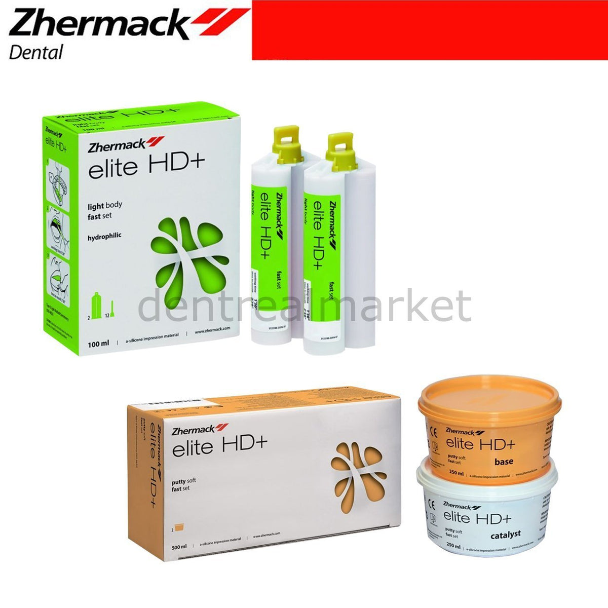 Zhermack - Elite Hd +A Silicone Impression Material Fast Set