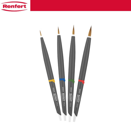 Renfert - Genius Natural Bristle Brush Kit