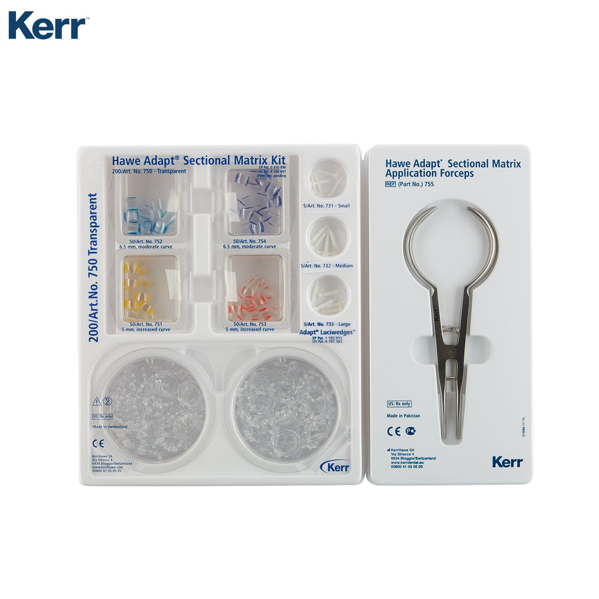 Kerr - Hawe Transparent Regional Matrix System - Kit