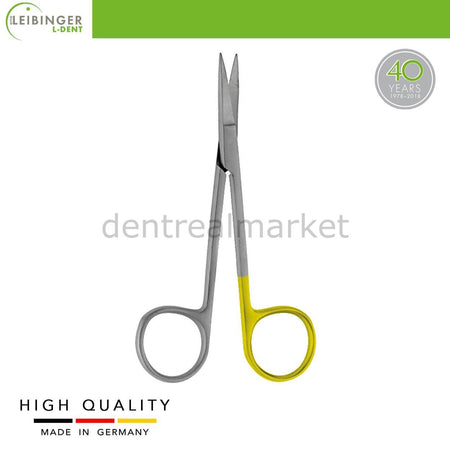 Leibinger - Iris Surgical Super Cut Scissors - Tungsten Carpide - Straight - 11.5 cm