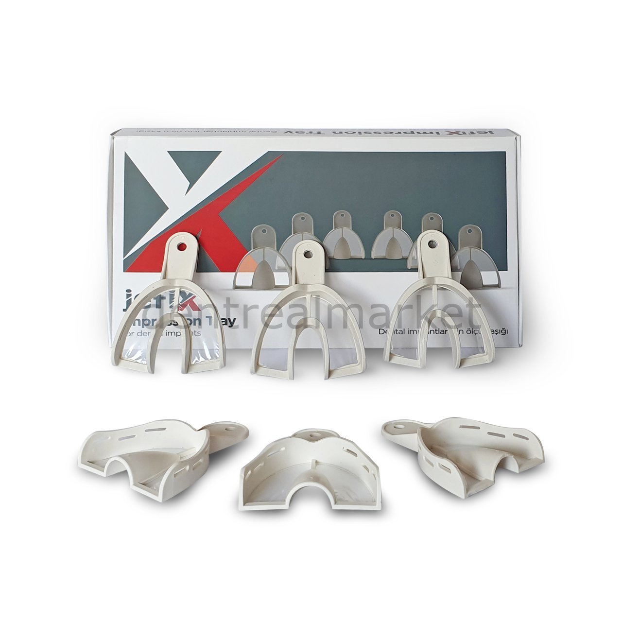 Dentreal - Jefix Partial Denture Dental Impression Tray Set