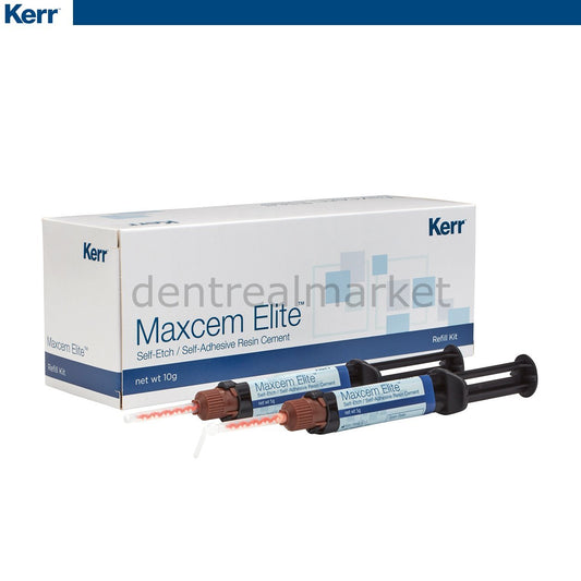 Self-Etch, Self-Adhesive Dental Cement Maxcem Elite Value Kit