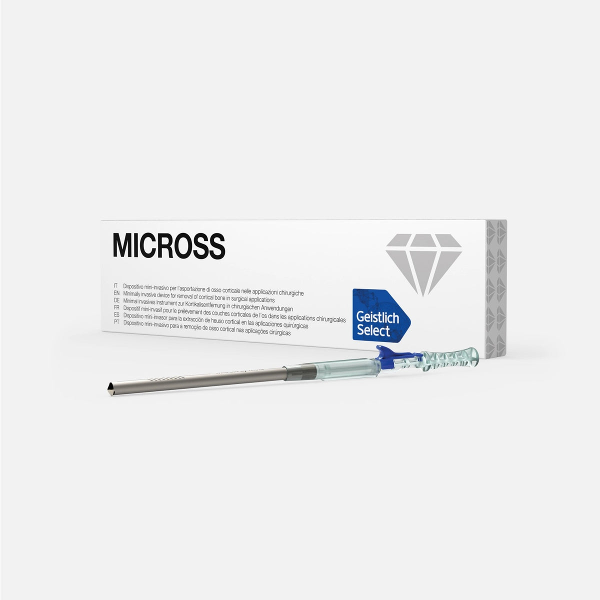 DentrealStore - Meta Micross Bone Scraper - Disposable Sterile Cortical Bone Scraper