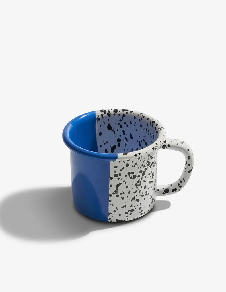 Kapka - Mind - Pop Mug - Enamel Vintage Look Washable Mug / Kapka