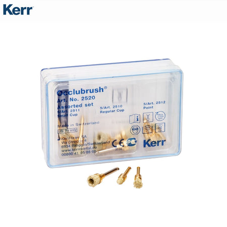 Kerr - Occlubrush Self - Polishing Assortment Brush Kit