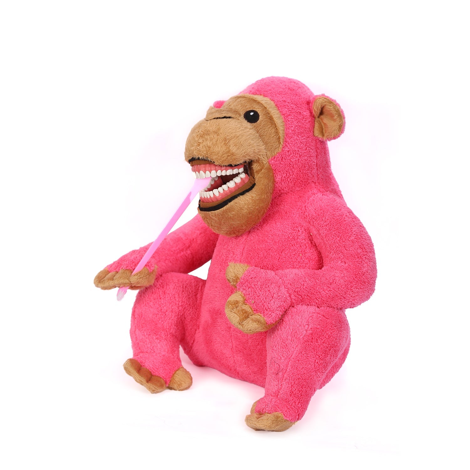 Sunray - Pink Monkey Tooth Brush Teaching Model