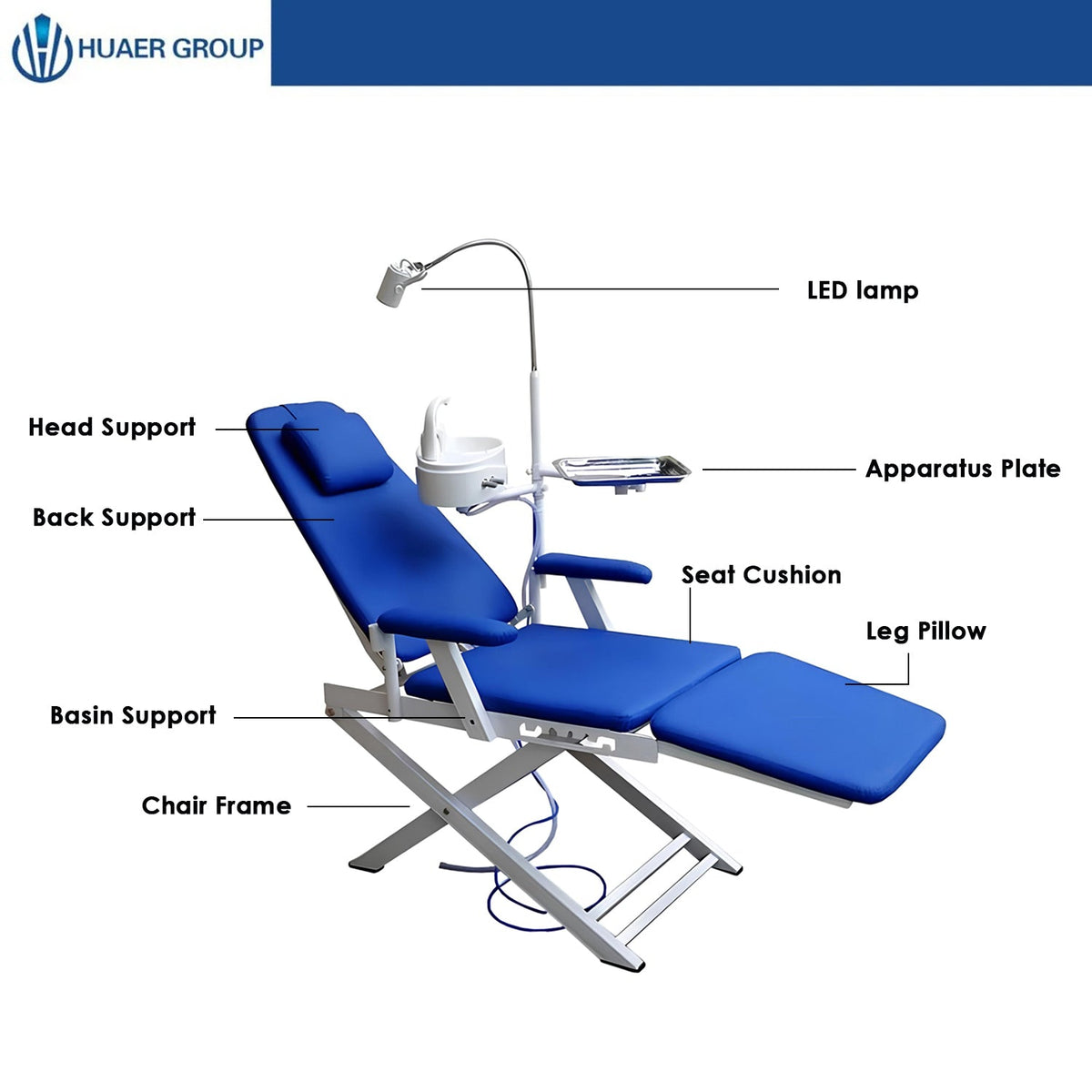 Huaer - Portable Dental Chair And Reflector