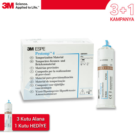 DentrealStore - 3M 3+1 Offer Protemp 4 Temporisation Material - C&B Temporary Material