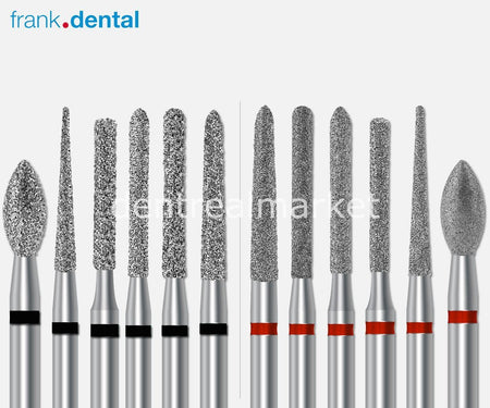 Frank Dental - Quick Preparation Set - Cutting Bur Set