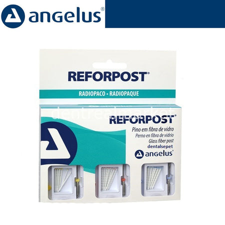 Angelus - Reforpost Parallel Glass Fiber Post Kit 30 post+ 3 drill