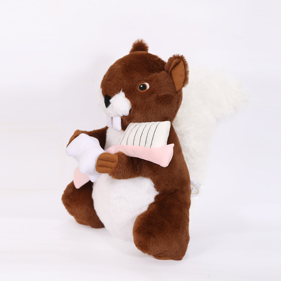 Brown Squirrel Tooth Brush Teaching Model