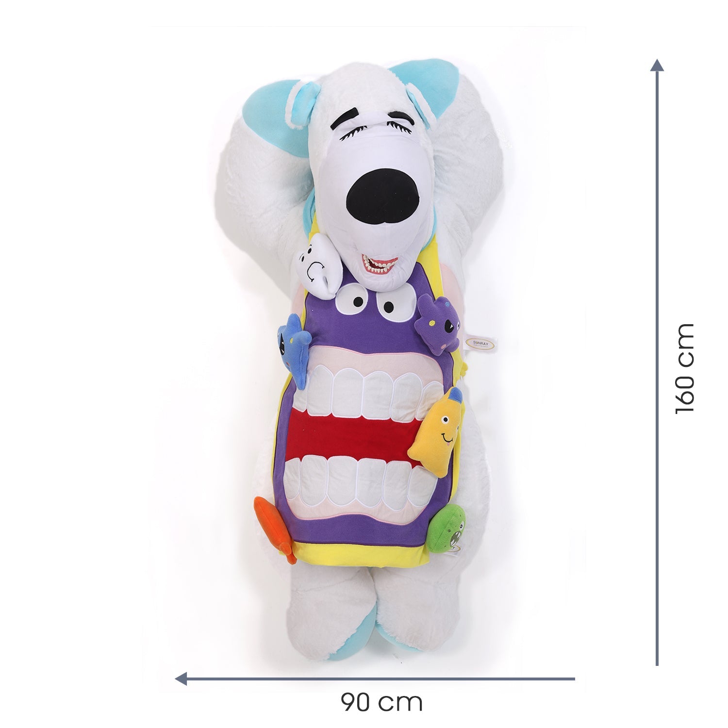 Sunray - Sleeping Bear&Overalı Tooth Brush Teaching Model