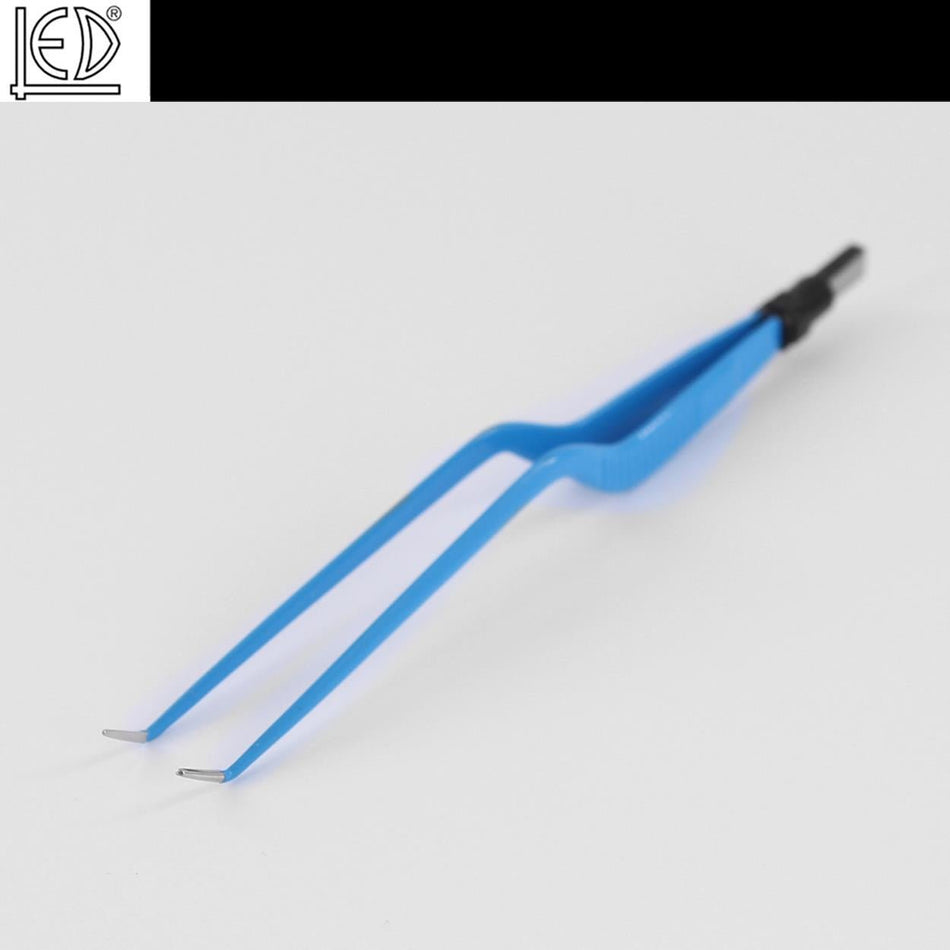 LED SpA - Surtron Bipolar Forceps Angled Curved