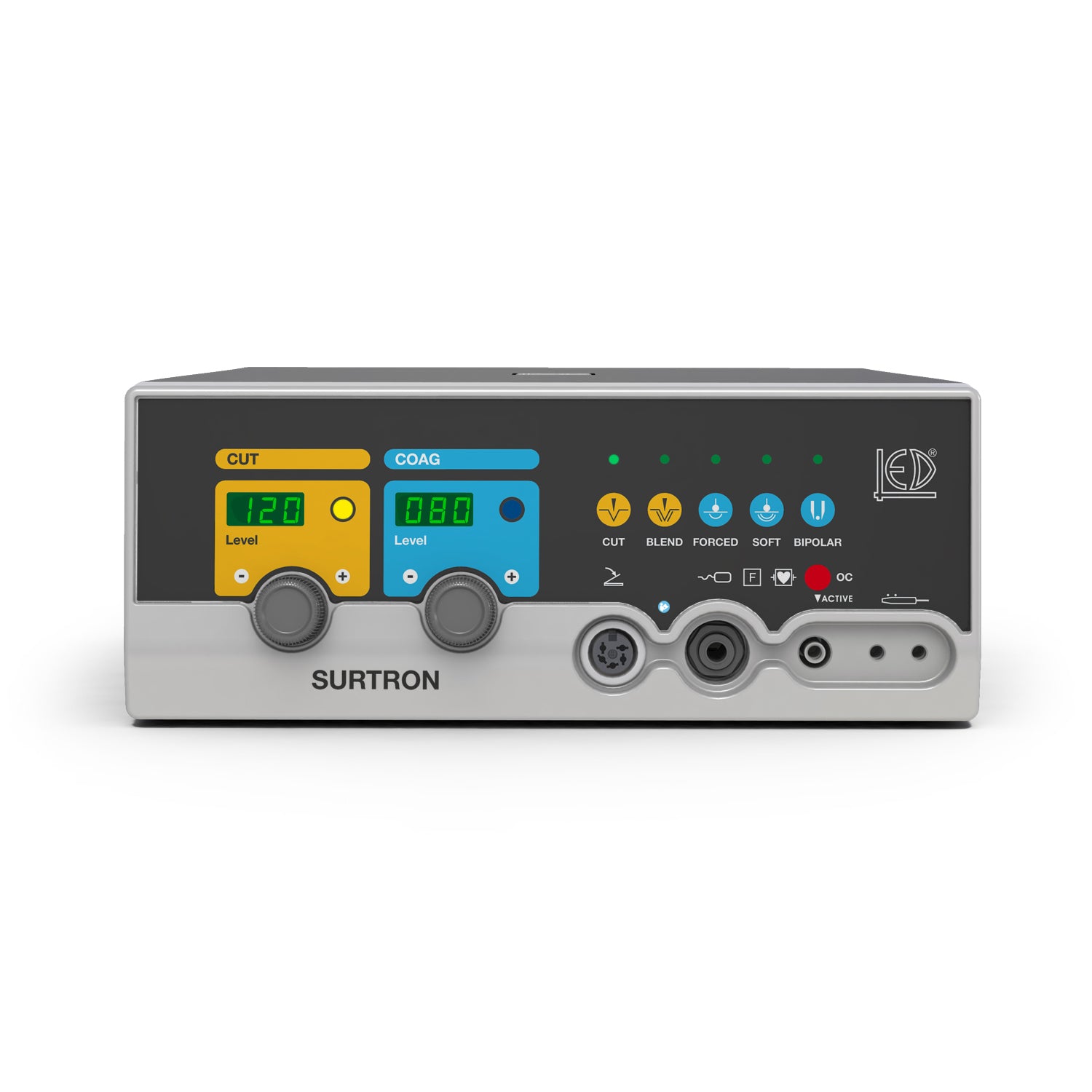 DentrealStore - LED SpA Surtron 120 Radiofrequency Electrosurgical Device - Bipolar and Monopolar