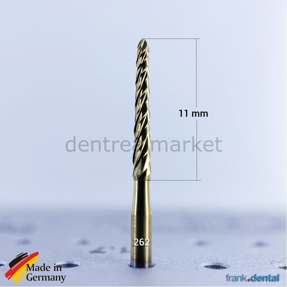 Frank Dental - Titanium Carpide Lindemann Surgical Bur - 262 FGXXL