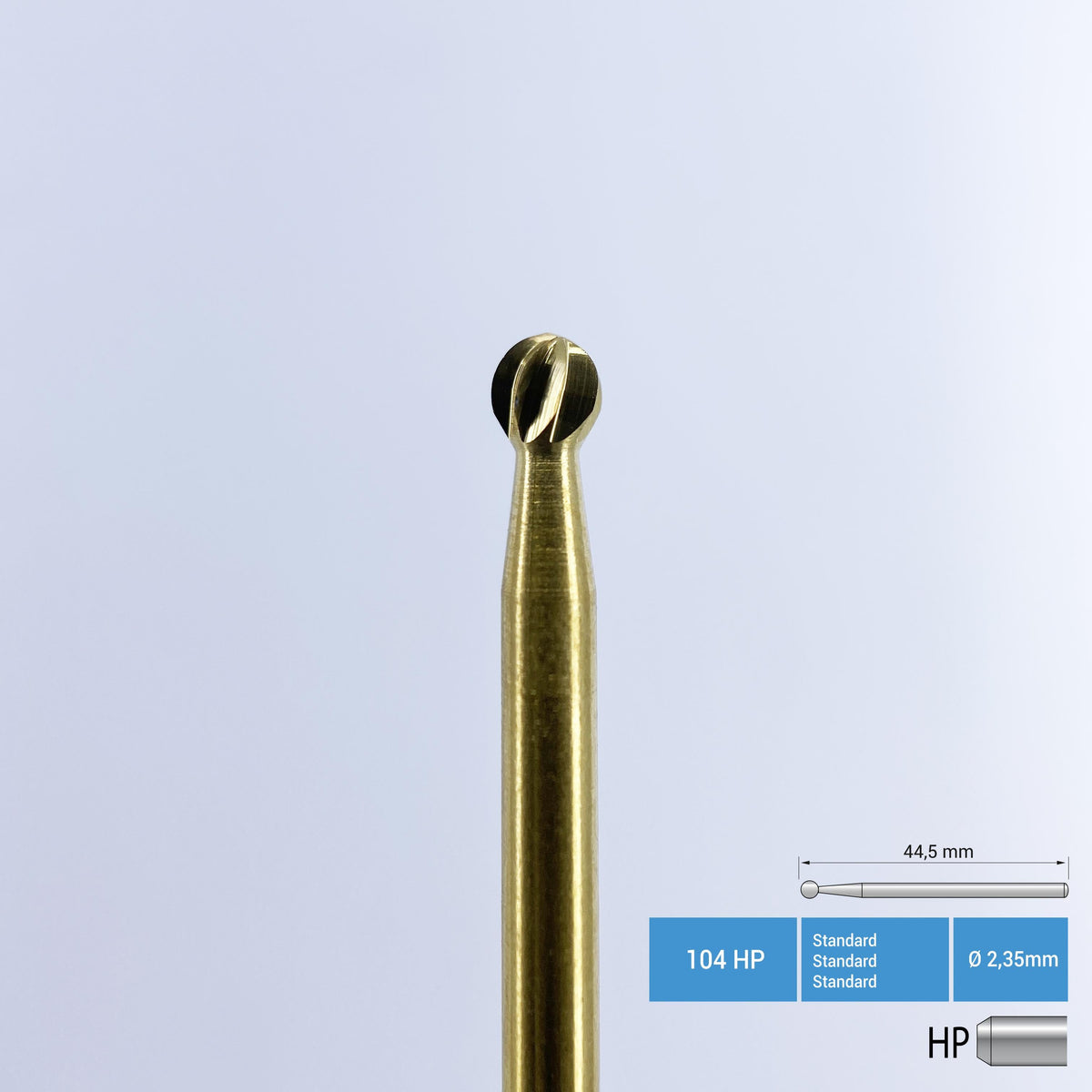 Frank Dental - Titanium Coated Carbide Surgery Bur - 141 HP