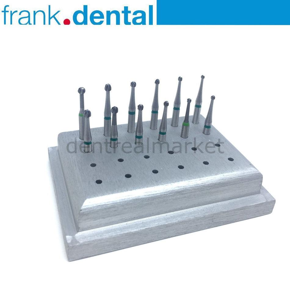 Frank Dental - Tungusten Carpide Rond Burs Kit for Contra - Angle