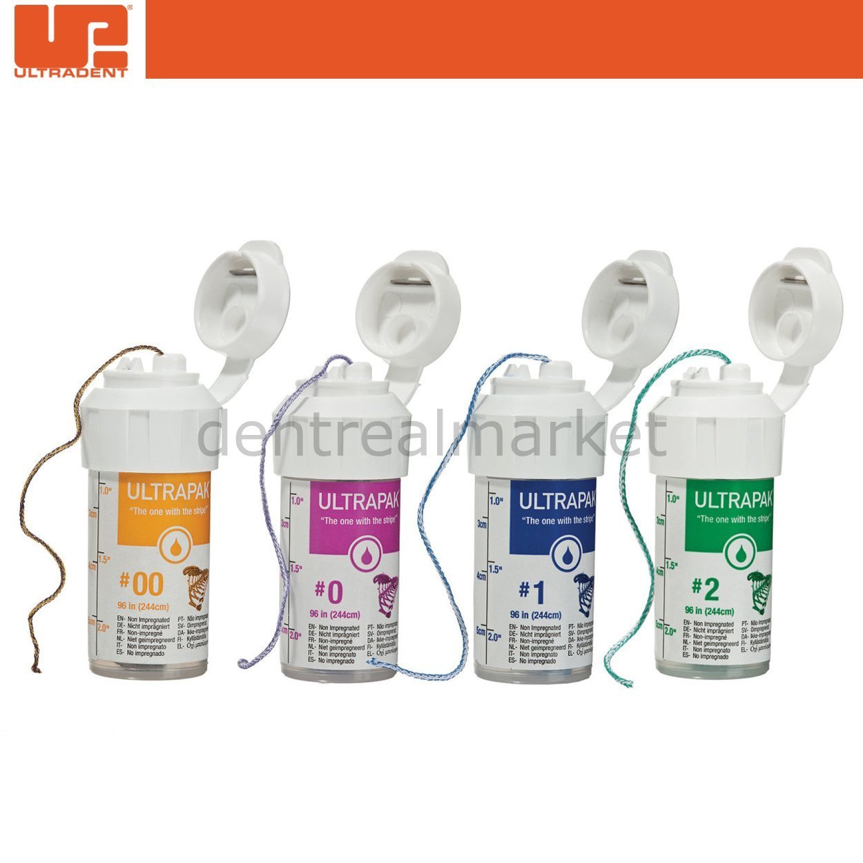 Ultradent - Ultrapak and Ultrapak E Knitted & Epinephrine Knitted Cord