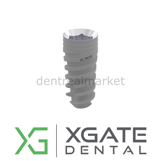 X3 Internal Hex Implant Body - Diameter 3.75 mm - Single Platform Implant