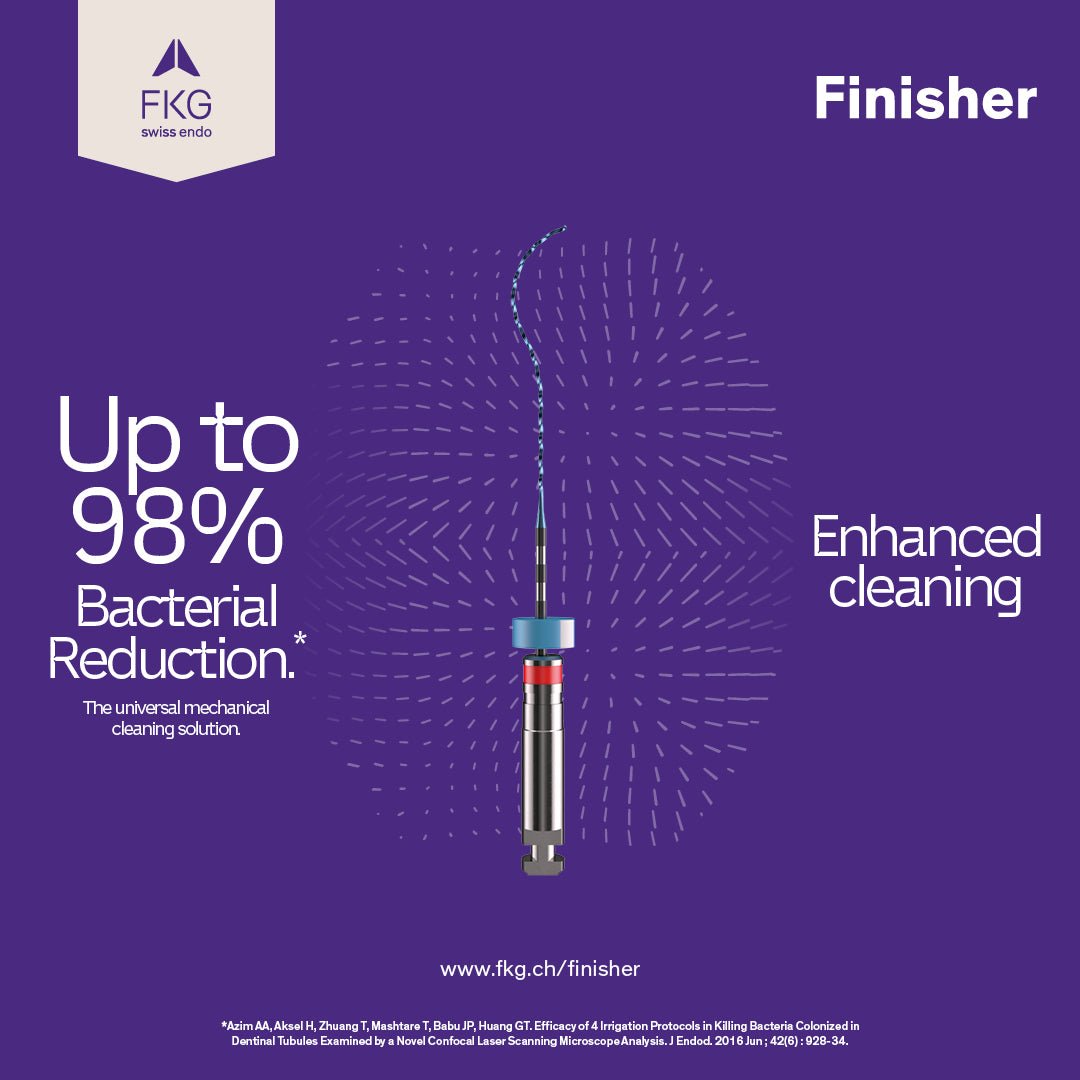 FKG Dental - XP - Endo Finisher Root Canal File - Rotary File