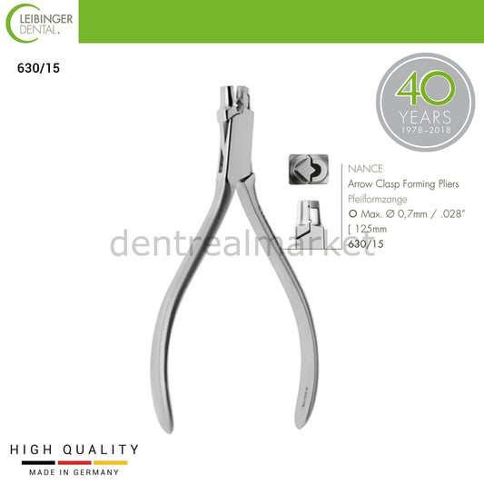 Orthodontic Nance Bending Pliers - Collet - 125 mm