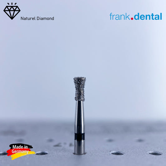 Dental Natural Diamond Bur - 806 - Inverted Cone Dental Burs  - For Turbine - 5 Pcs