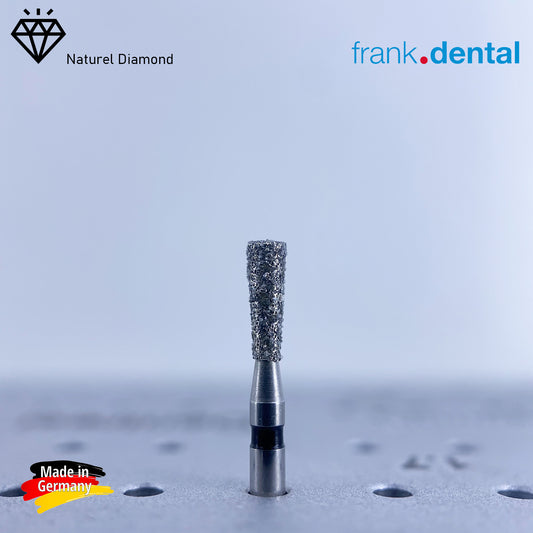 Dental Natural Diamond Bur - 807 - Inverted Cone Dental Burs - For Turbine - 5 Pcs