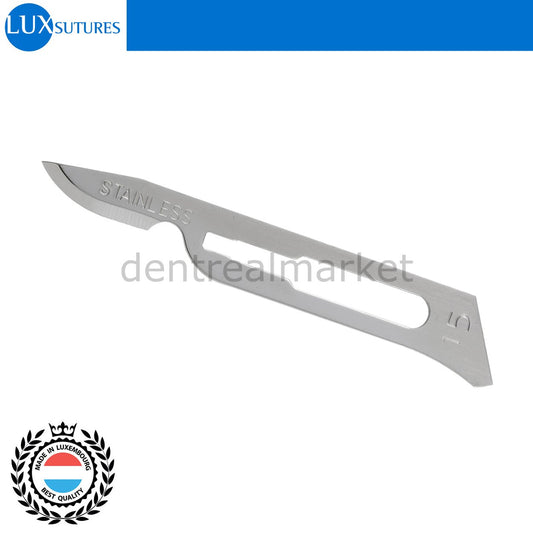 Surgical Scalpel Sterile Blades Tip 15C - 5 Box Surgical Blade