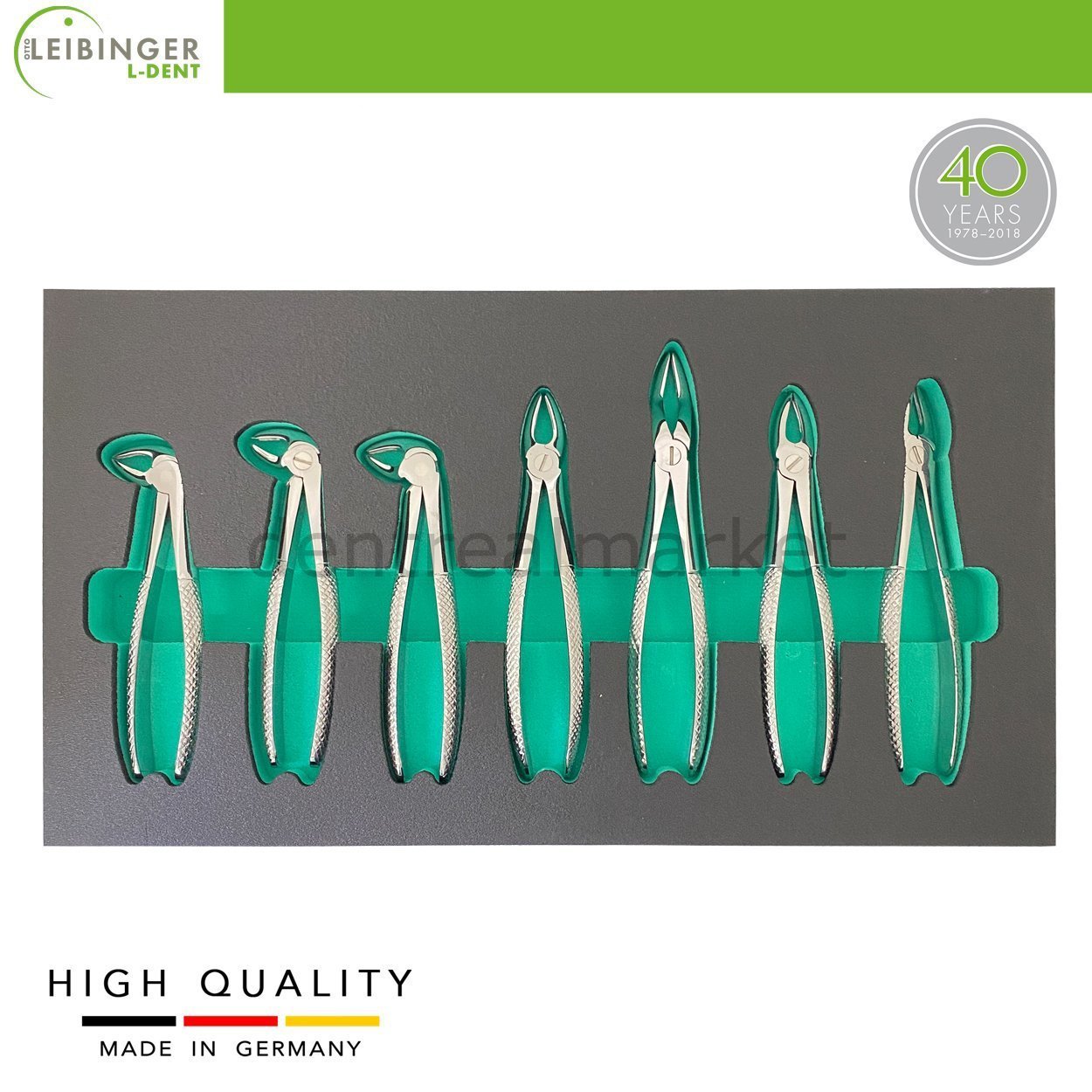 Child Tooth Extraction Forceps Kit - English Pattern