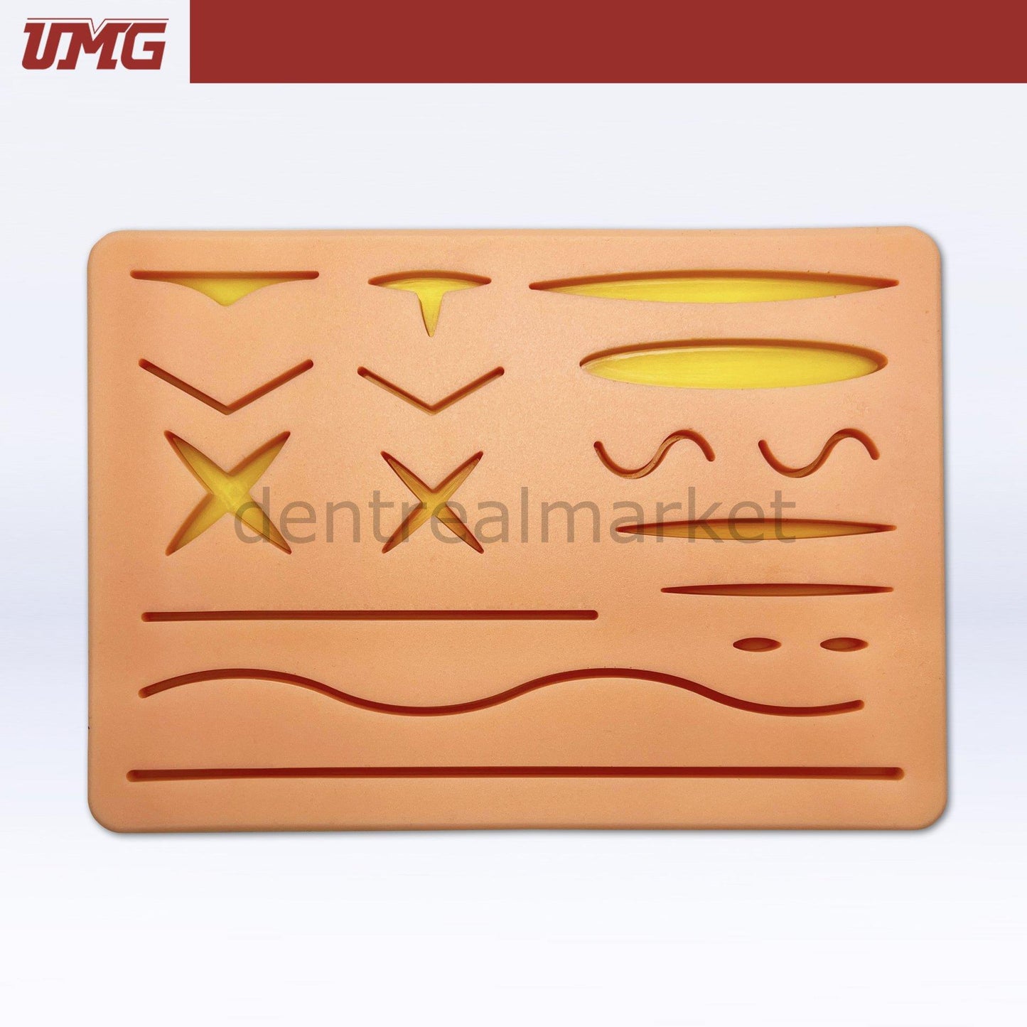 Dental Suture Model Practice Pad Only Silicon - Table Type - UM-U20