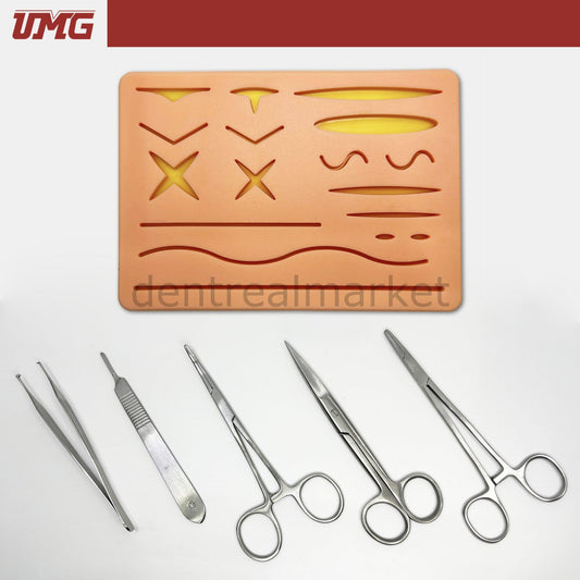 Dental Suture Model Practice Pad and Hand Tools Set - UM-U18