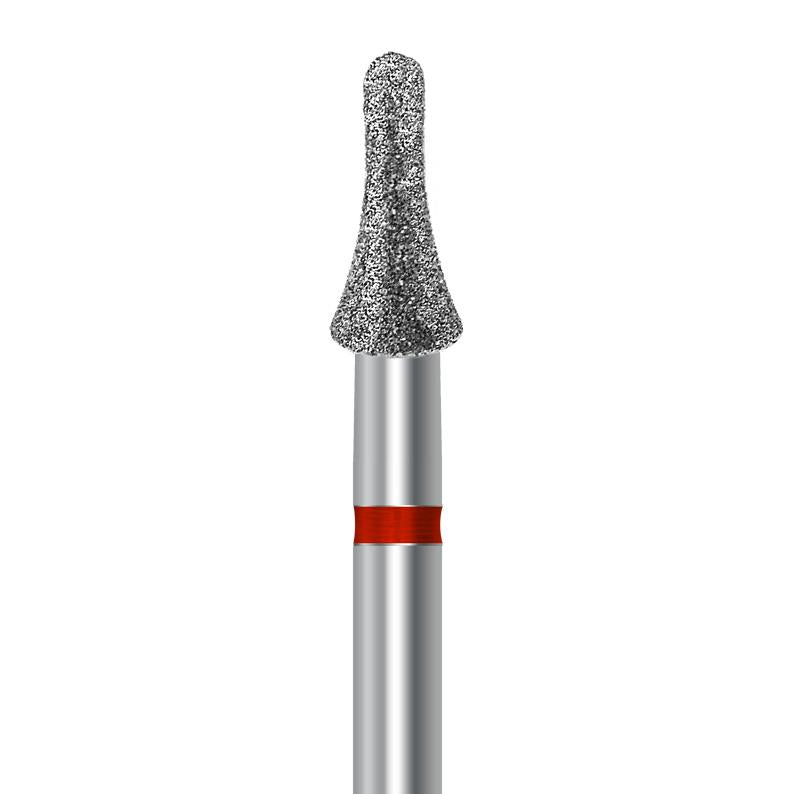 Dental Natural Diamond Bur - 973 Red Belt Dental Burs - For Turbine - 5 Pcs