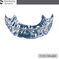 Orthodontic Essix ACE Plastic - 040" - Square 125 mm