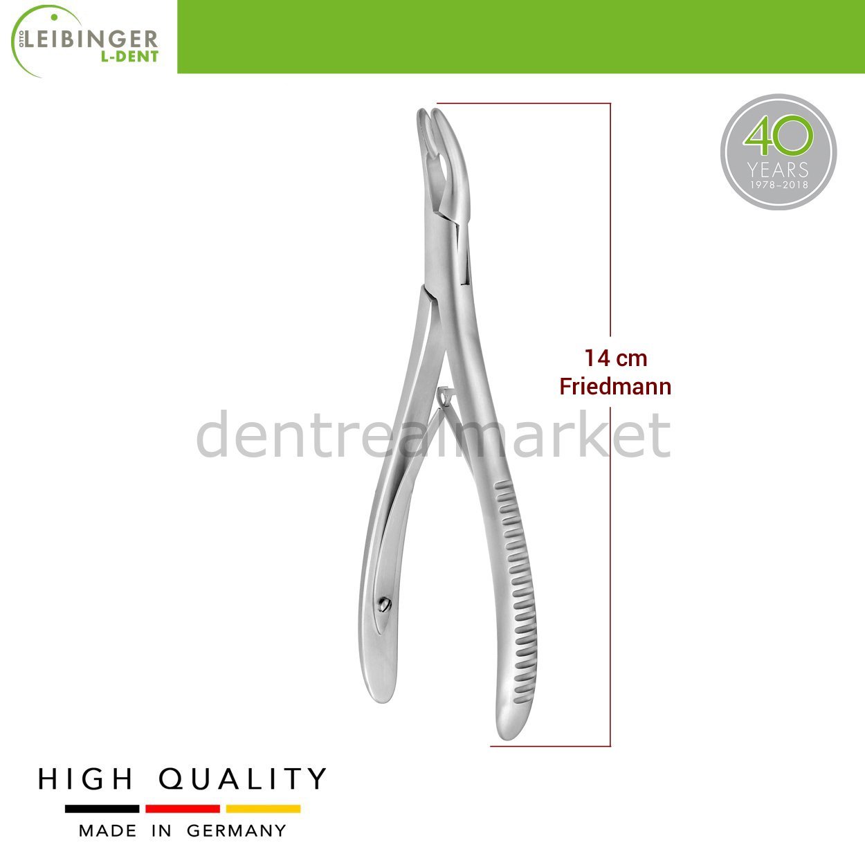 Friedmann Bone Rongeur - Dental Bone Rongeur 14cm