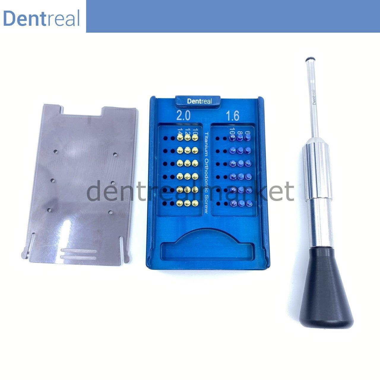 Orthofix Titanyum Orthodontic Mini Screw Full Pro Kit - Orthodontic Mini Implant