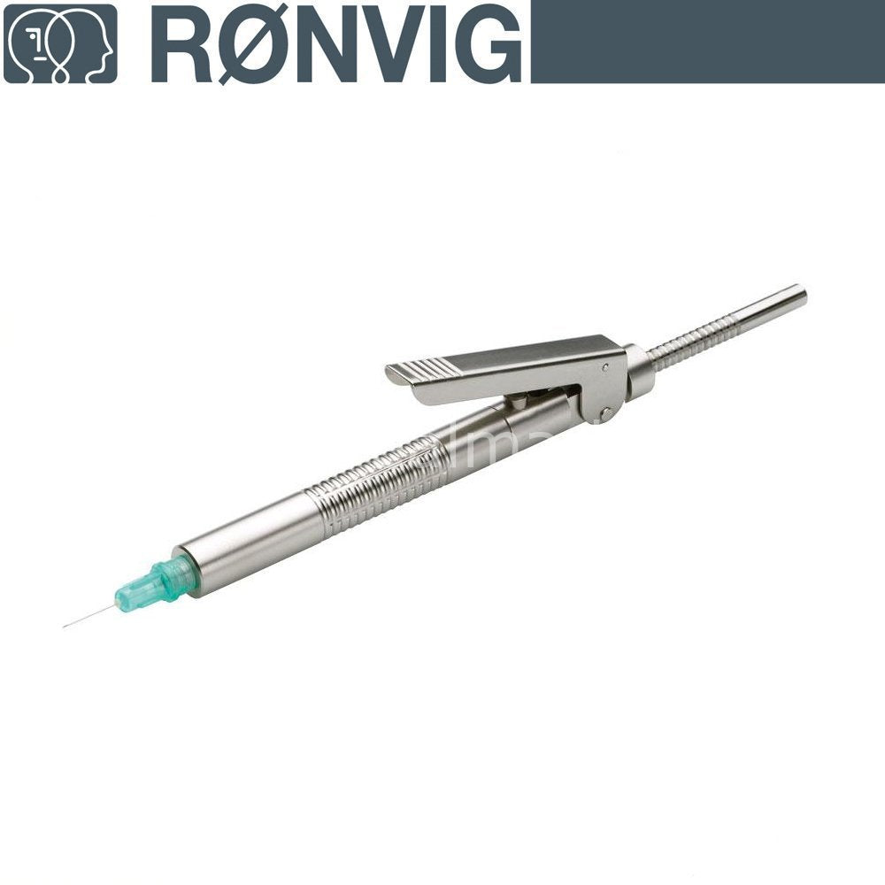 Paroject-Dental cartridge syringe for intraligamental local anaesthesia (PDLA).