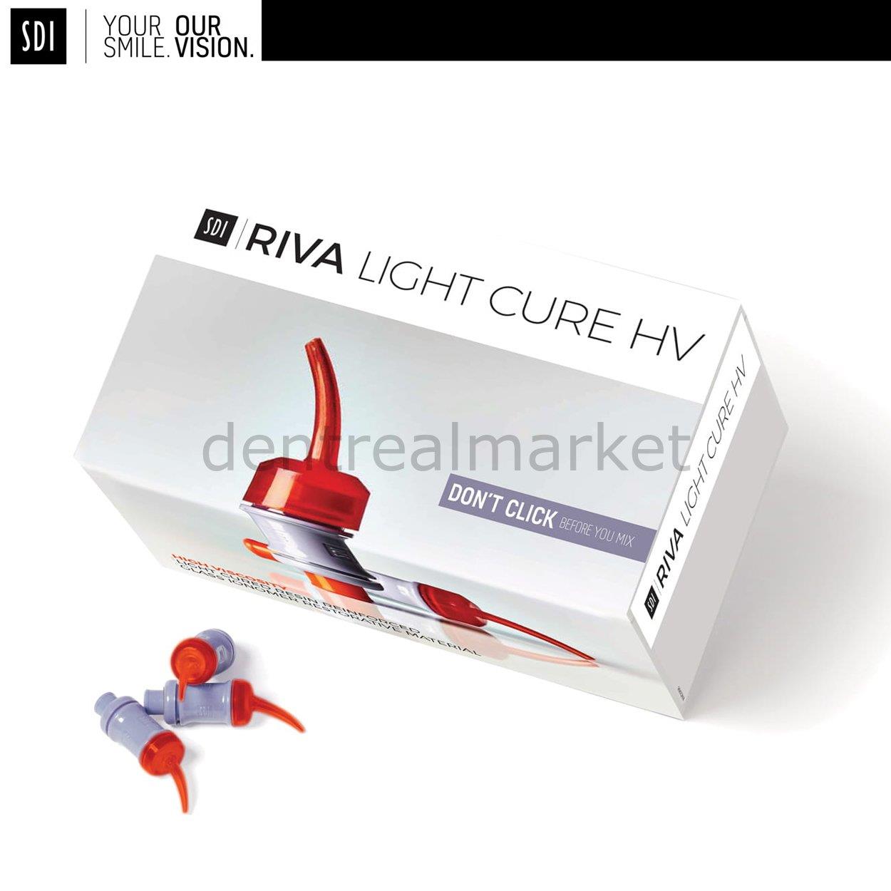 Riva Light Cure HV - Light Cured Resin Reinforced Glass Ionomer Restorative Material - A2