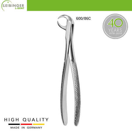 DentrealStore - Leibinger Tooth Extracting Forceps 86C - Furcation Forceps